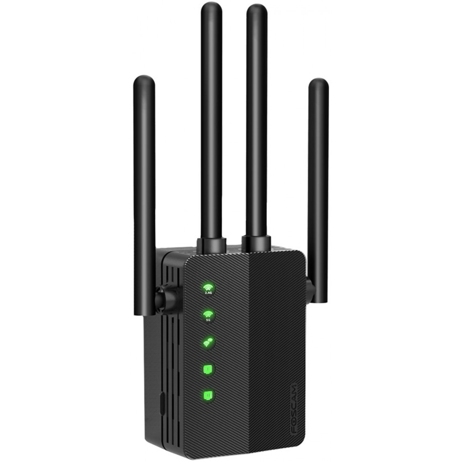 FOSCAM wifi extender WE1, dual-band, 2x θύρες LAN, 1200Mbps AC, μαύρο FOSCAM wifi extender WE1, dual-band, 2x θύρες LAN, 1200Mbps AC, μαύρο