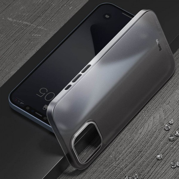 BASEUS θήκη Wing WIAPIPH67N-01 για iPhone 12 Pro Max, μαύρη BASEUS θήκη Wing WIAPIPH67N-01 για iPhone 12 Pro Max, μαύρη