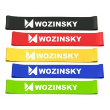 WOZINSKY σετ λάστιχα εκγύμνασης WRBS5-01, 5 αντιστάσεων