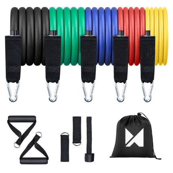 WOZINSKY σετ ελαστικών ελατηρίων αντίστασης WRTS5-01, 5τμχ WOZINSKY σετ ελαστικών ελατηρίων αντίστασης WRTS5-01, 5τμχ