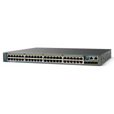 CISCO used Catalyst Switch C2960S-48LPS-L, 48 ports PoE, managed