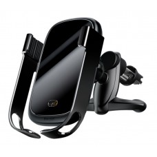 BASEUS ασύρματος φορτιστής και βάση αυτοκινήτου WXHW01-01, 10W, μαύρο