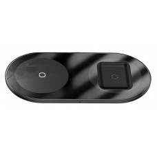 BASEUS διπλός ασύρματος φορτιστής Simple WXJK-01, USB Type-C, 15W