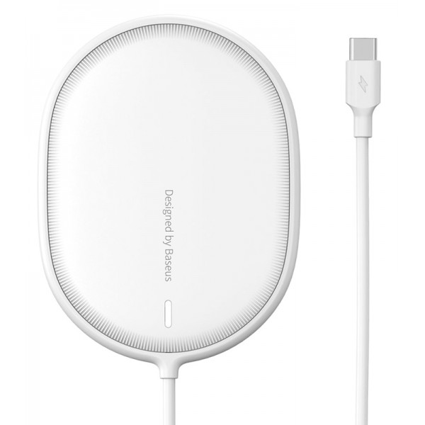 BASEUS ασύρματος φορτιστής WXQJ-02, 15W, λευκός