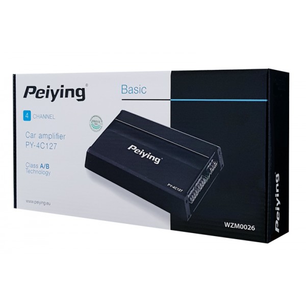 PEIYING ενισχυτής αυτοκινήτου PY-4C127, 400W RMS PEIYING ενισχυτής αυτοκινήτου PY-4C127, 400W RMS