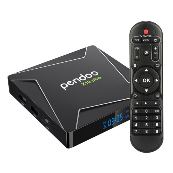 PENDOO TV Box X10 Plus, 4K, S905XII, 4GB DDR4, 32GB eMMC, Android 8.1 PENDOO TV Box X10 Plus, 4K, S905XII, 4GB DDR4, 32GB eMMC, Android 8.1