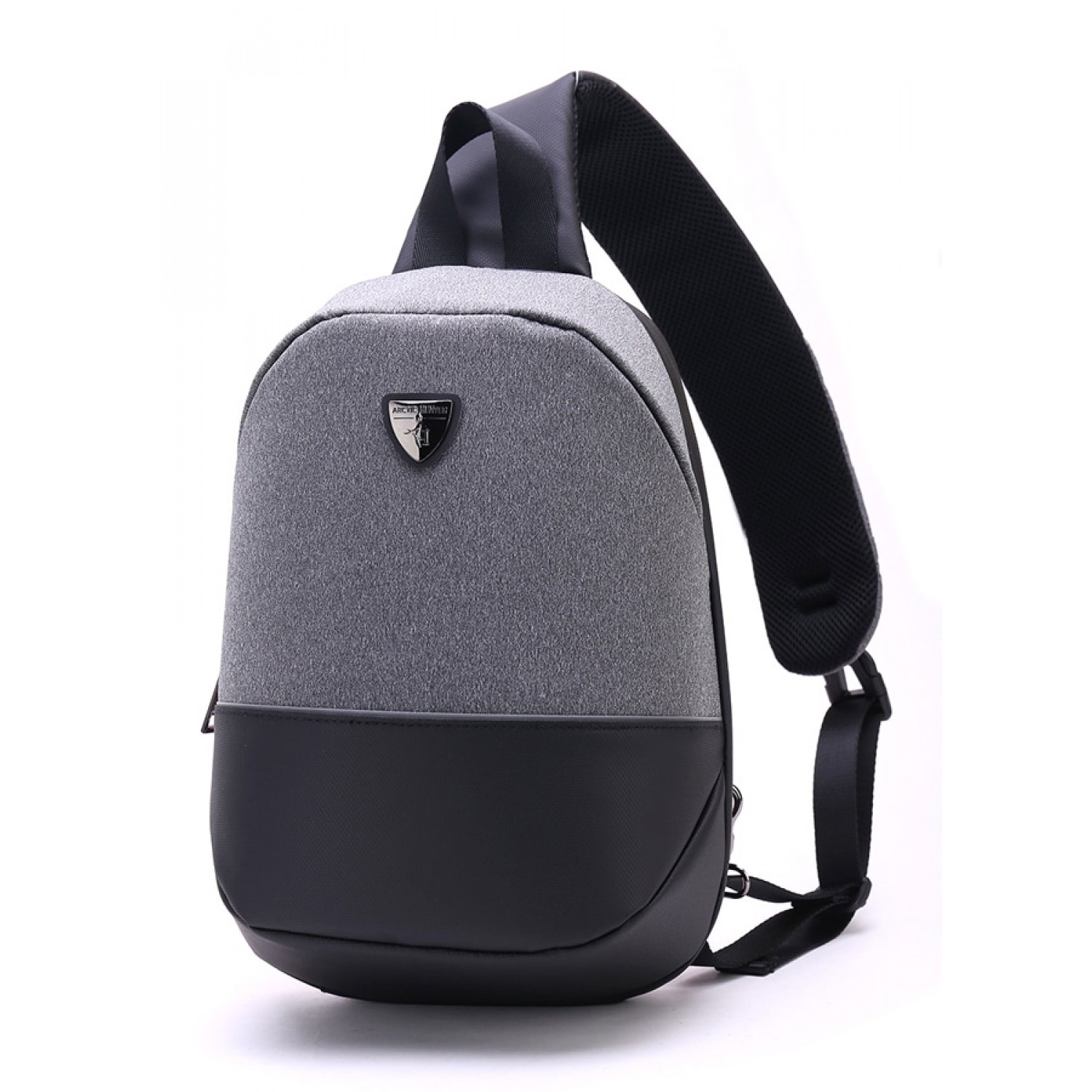 ARCTIC HUNTER τσάντα Crossbody XB00050-LG, tablet, αδιάβροχη, γκρι