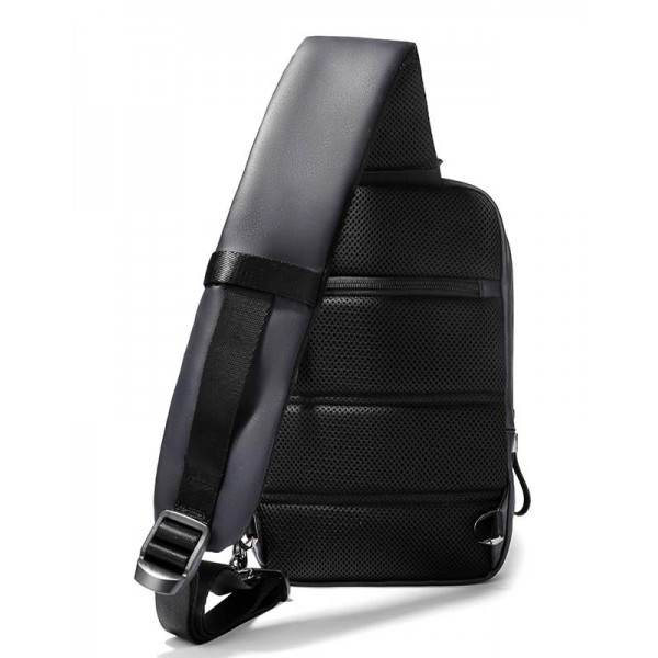 ARCTIC HUNTER Τσάντα Crossbody XB00088-BK, USB, αδιάβροχη, μαύρη