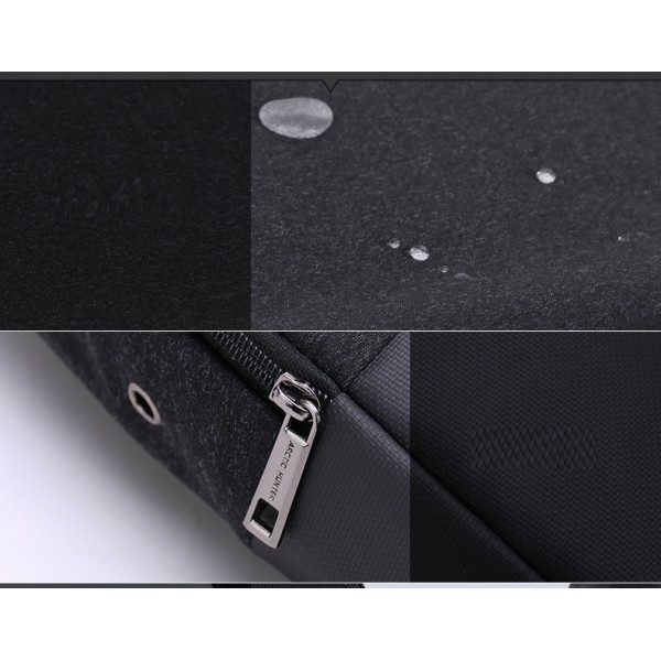 ARCTIC HUNTER τσάντα Crossbody XB0058-DG, αδιάβροχη, σκούρο γκρι