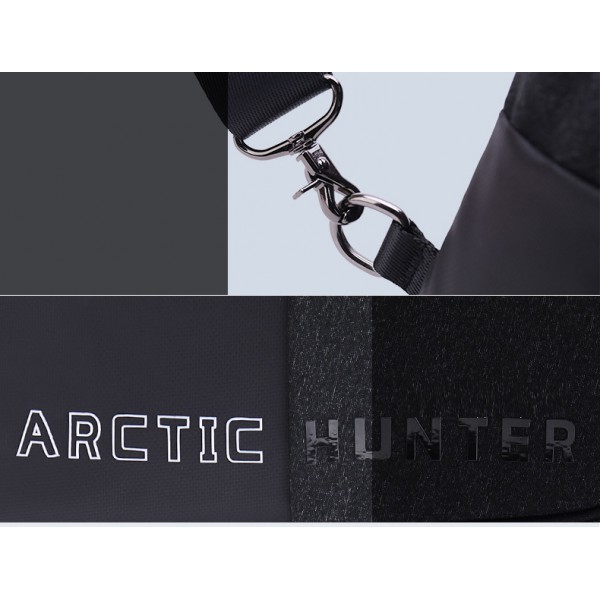 ARCTIC HUNTER τσάντα Crossbody XB0058-DG, αδιάβροχη, σκούρο γκρι