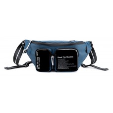 SUPER FIVE τσάντα μέσης Y00015-BL, μπλε