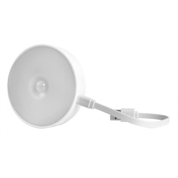 Φωτιστικό τοίχου LED YET6136, με αισθητήρα κίνησης PIR, 0.15W, λευκό