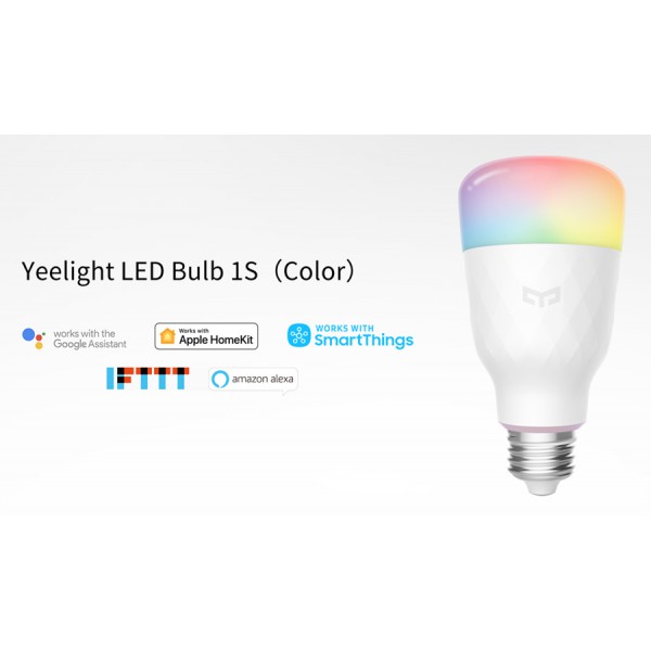 YEELIGHT Smart λάμπα LED YLDP13YL, Wi-Fi, 8.5W, E27, RGB 1700-6500K