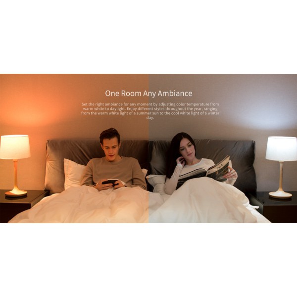 YEELIGHT Smart λάμπα LED YLDP13YL, Wi-Fi, 8.5W, E27, RGB 1700-6500K