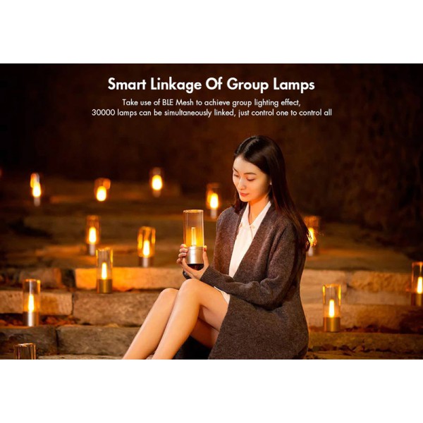 YEELIGHT Smart φωτιστικό LED YLFW01YL, 6.5W, 2100mAh, 1600K