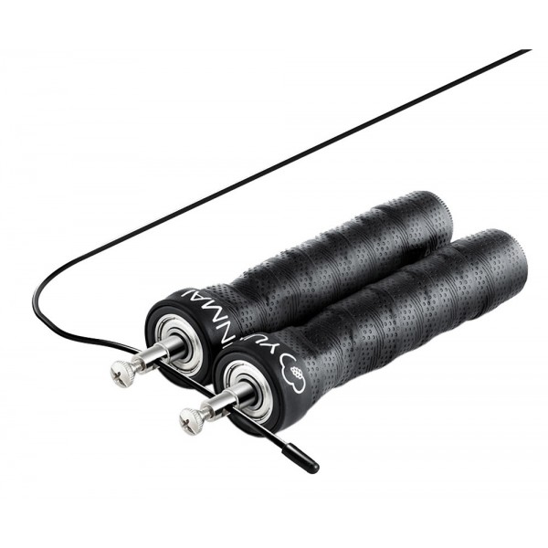 YUNMAI σχοινάκι γυμναστικής YMHR-P702, μαύρο YUNMAI σχοινάκι γυμναστικής YMHR-P702, μαύρο