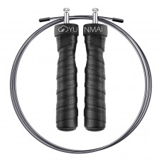 YUNMAI σχοινάκι γυμναστικής YMHR-P702, μαύρο