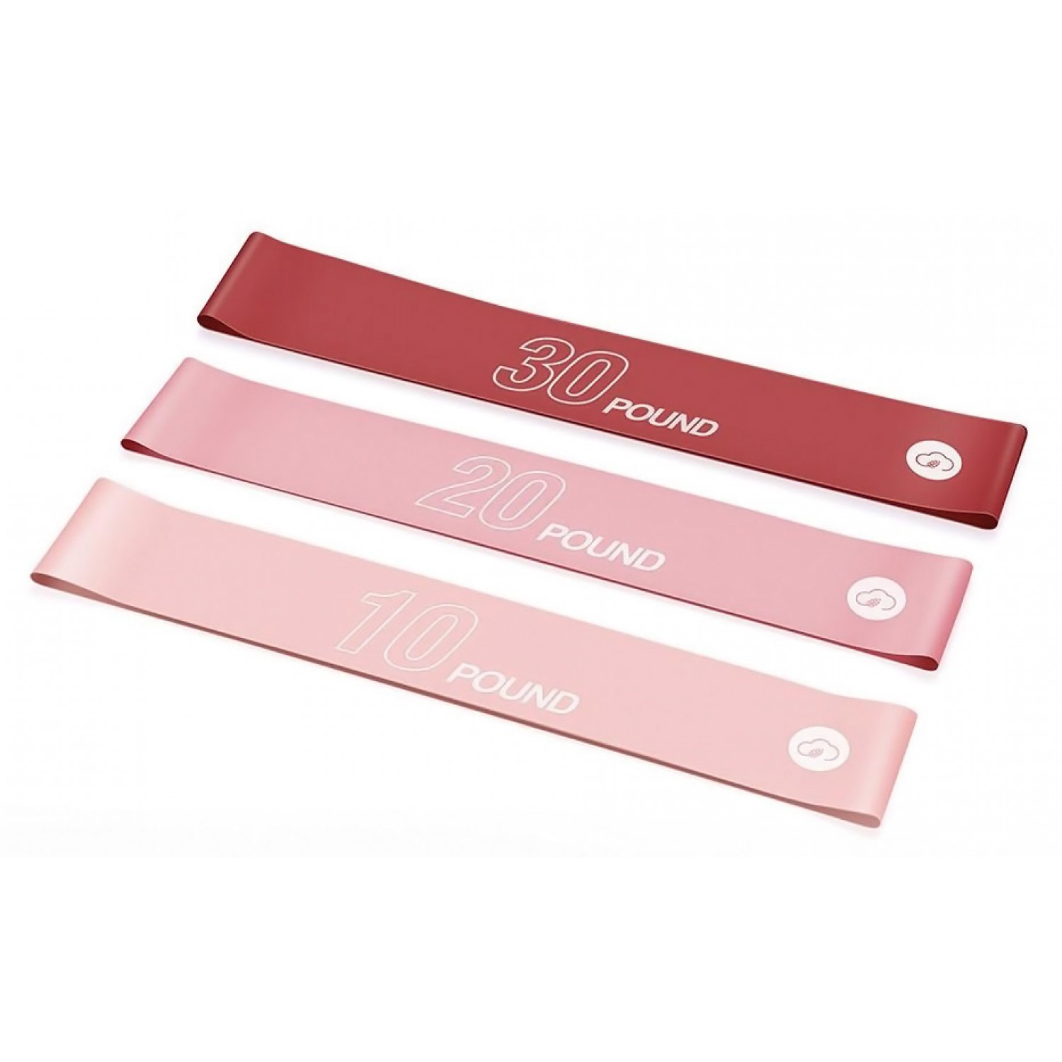 YUNMAI σετ λάστιχα εκγύμνασης YMRB-L600, 3 αντιστάσεων, κόκκινο YUNMAI σετ λάστιχα εκγύμνασης YMRB-L600, 3 αντιστάσεων, κόκκινο