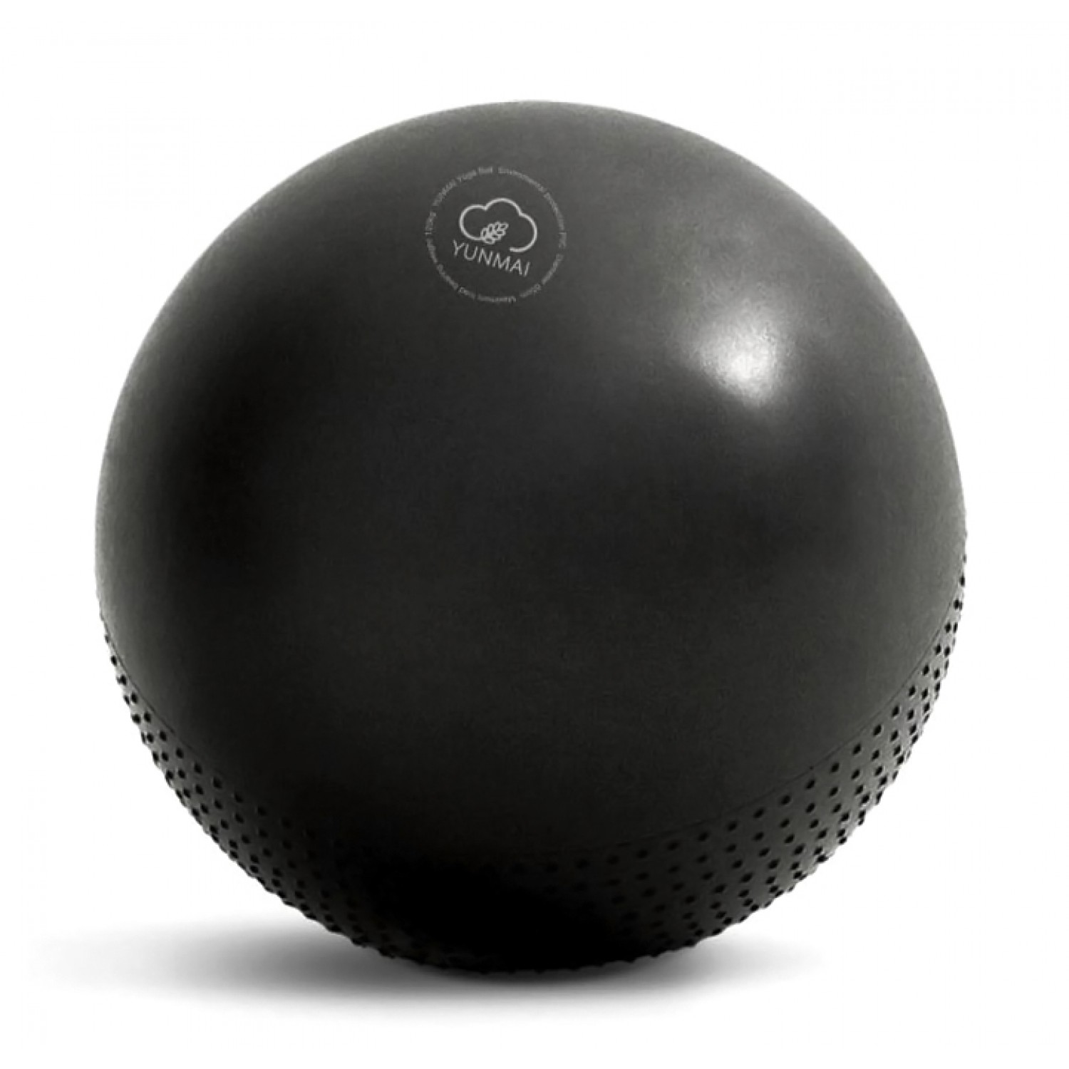 YUNMAI μπάλα γυμναστικής YMYB-P201, 65cm, μαύρη
