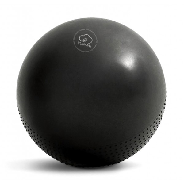 YUNMAI μπάλα γυμναστικής YMYB-P201, 65cm, μαύρη
