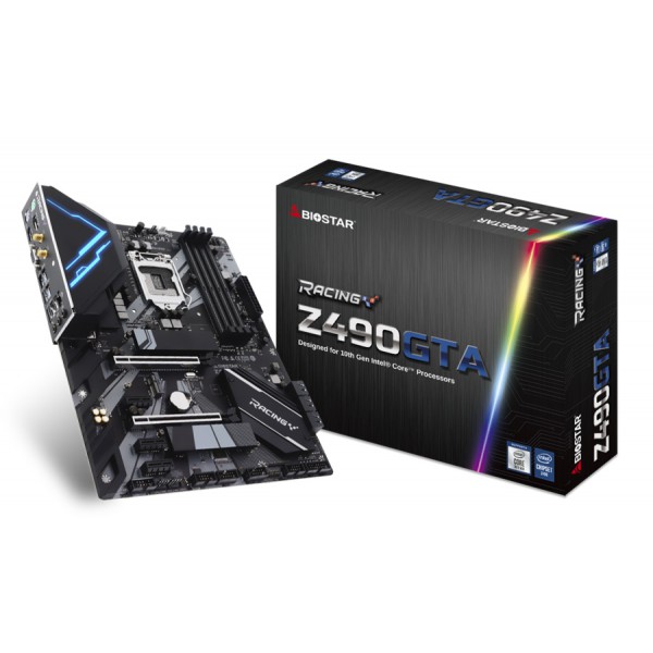 BIOSTAR Μητρική Z490GTA, 4x DDR4, s1200, USB 3.2, ATX, Ver. 5.0 BIOSTAR Μητρική Z490GTA, 4x DDR4, s1200, USB 3.2, ATX, Ver. 5.0