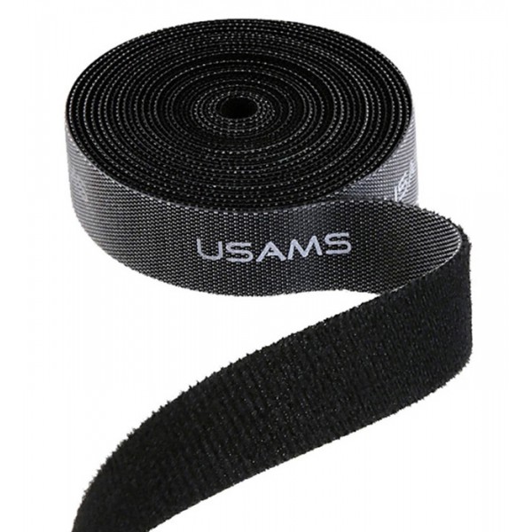 USAMS ταινία τύπου Velcro πολλαπλών χρήσεων ZB60ZD01, 20mm, 0.5m, μαύρη USAMS ταινία τύπου Velcro πολλαπλών χρήσεων ZB60ZD01, 20mm, 0.5m, μαύρη