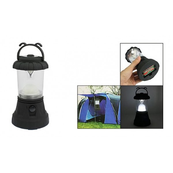 Φορητό φανάρι ZD60 με λαβή, 11 LED, μαύρο Φορητό φανάρι ZD60 με λαβή, 11 LED, μαύρο