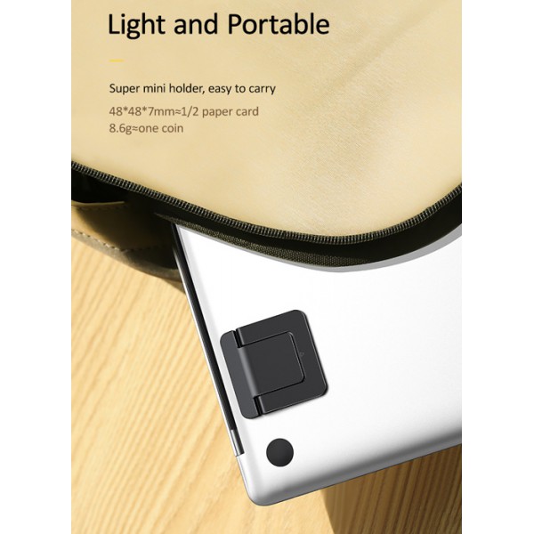 USAMS βάσεις για laptop & tablet US-ZJ054, μαύρες, 2τμχ USAMS βάσεις για laptop & tablet US-ZJ054, μαύρες, 2τμχ