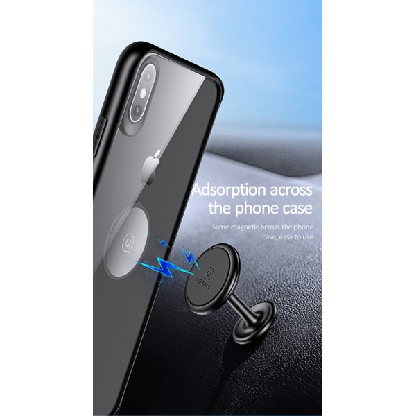 USAMS βάση smartphone US-ZJ049, μεταλλική, γκρι