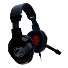 ZALMAN gaming headset ZM-HPS300, 3.5mm, 50mm, μαύρο