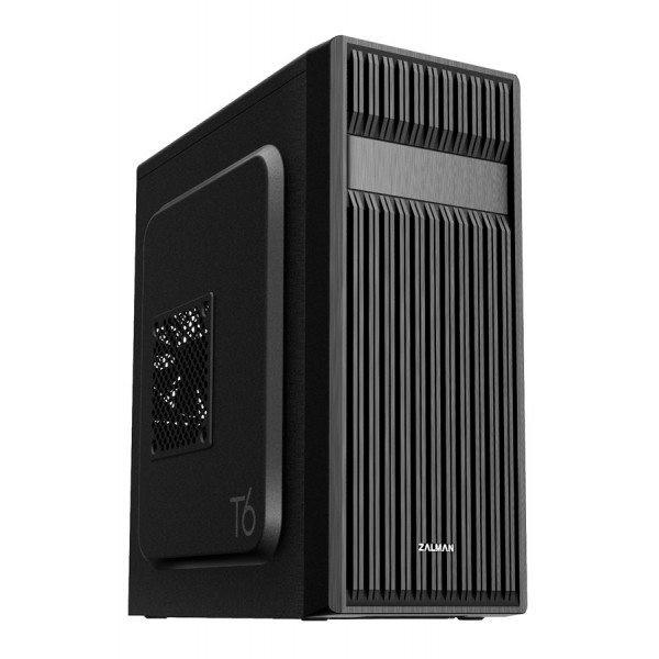 ZALMAN PC case T6, mid tower, 377x200x430mm, 1x fan