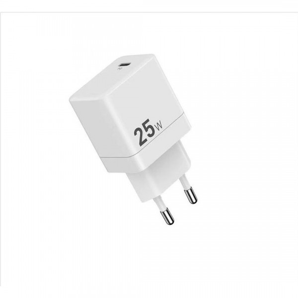 Awei Φορτιστής Χωρίς Καλώδιο με Θύρα USB-C 25W Power Delivery Λευκός (PD-13)