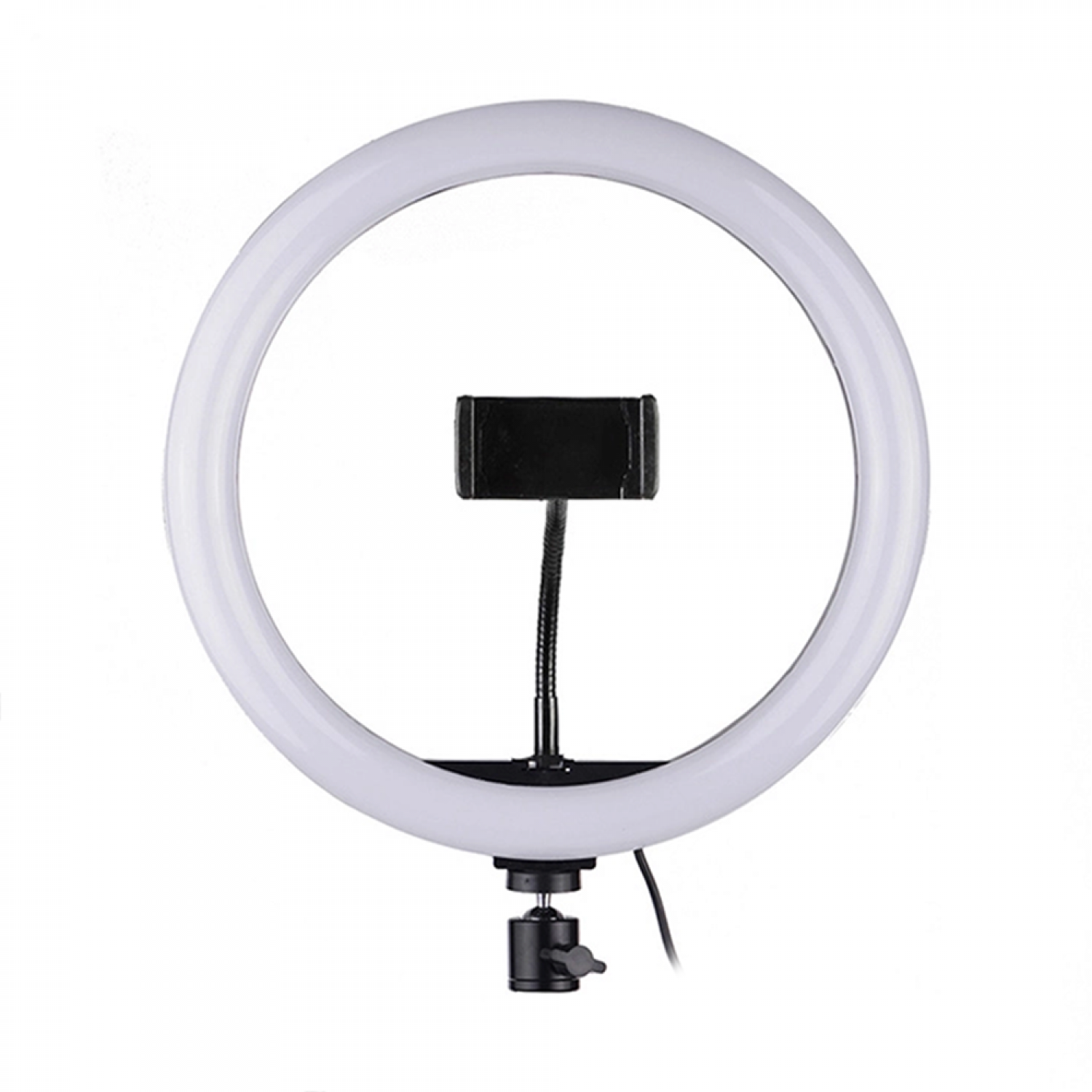 LED Ring light No brand M26, 26cm, 20W, Black - 40127