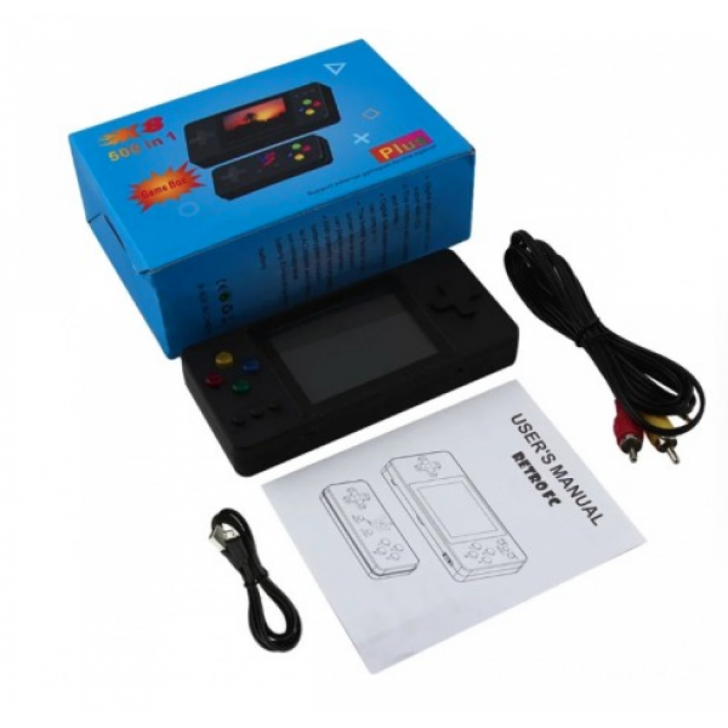 Φορητή κονσόλα παιχνιδιών Game Box K8 500 σε 1