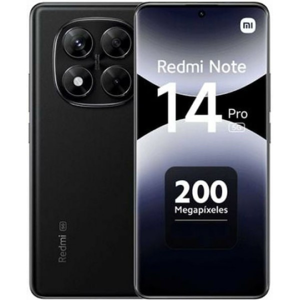 Xiaomi Redmi Note 14 Pro 5G Dual SIM (12/512GB) Midnight Black Xiaomi Redmi Note 14 Pro 5G Dual SIM (12/512GB) Midnight Black