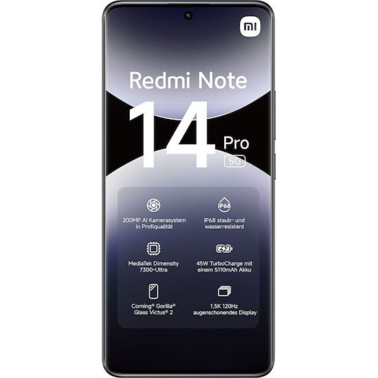 Xiaomi Redmi Note 14 Pro 5G Dual SIM (12/512GB) Midnight Black Xiaomi Redmi Note 14 Pro 5G Dual SIM (12/512GB) Midnight Black